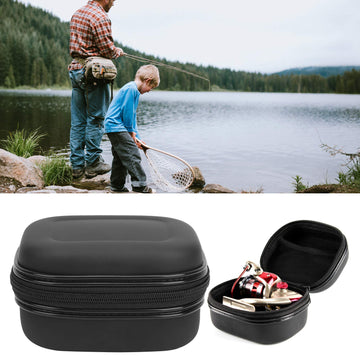 Dilwe reel bag weighs 108 g, a lightweight carry option.