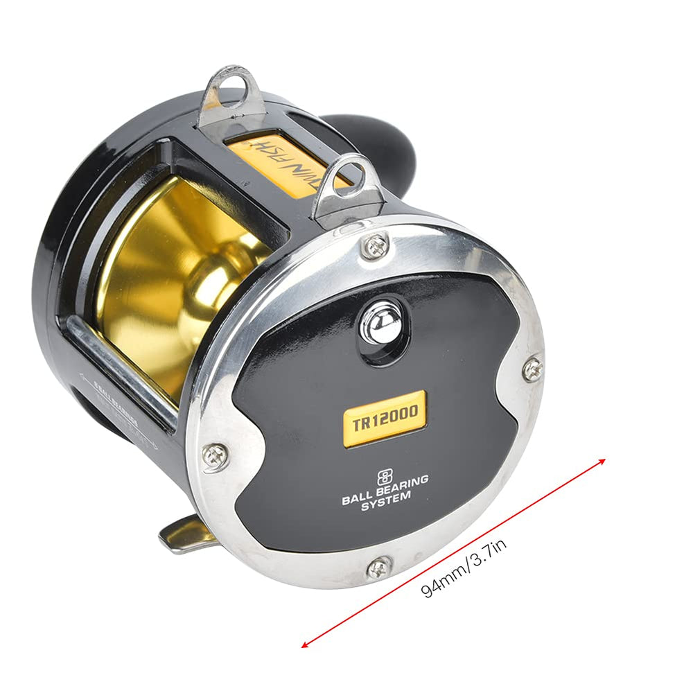 Dilwe Saltwater Reel gear close-up reveals precise gearing for reliable retrieves