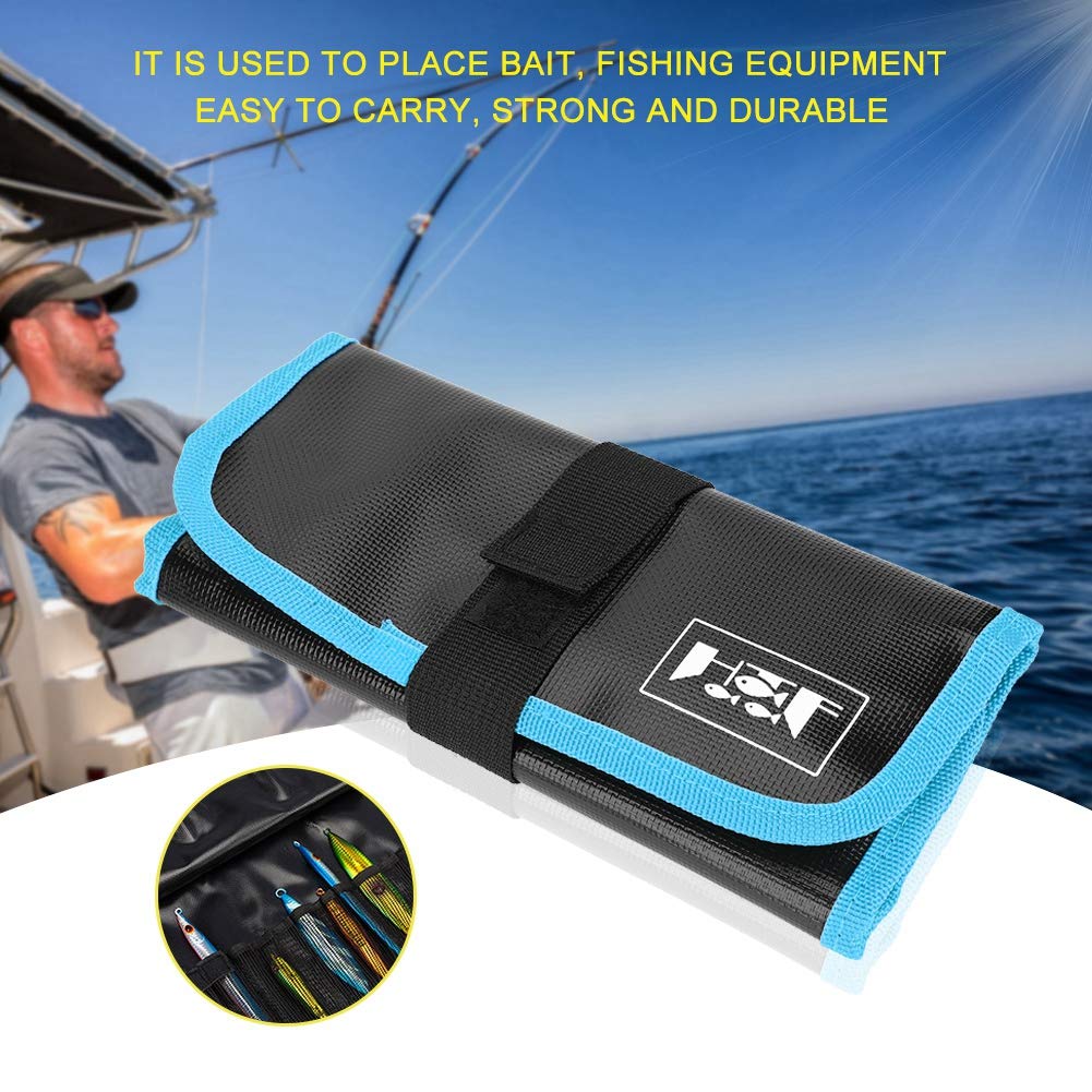 Dilwe soft-case blue-storage-lures highlights lightweight, practical tackle storage.