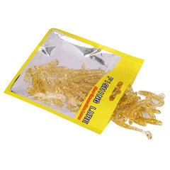 Dilwe soft plastic lures closeup durable material resists deformation during casts