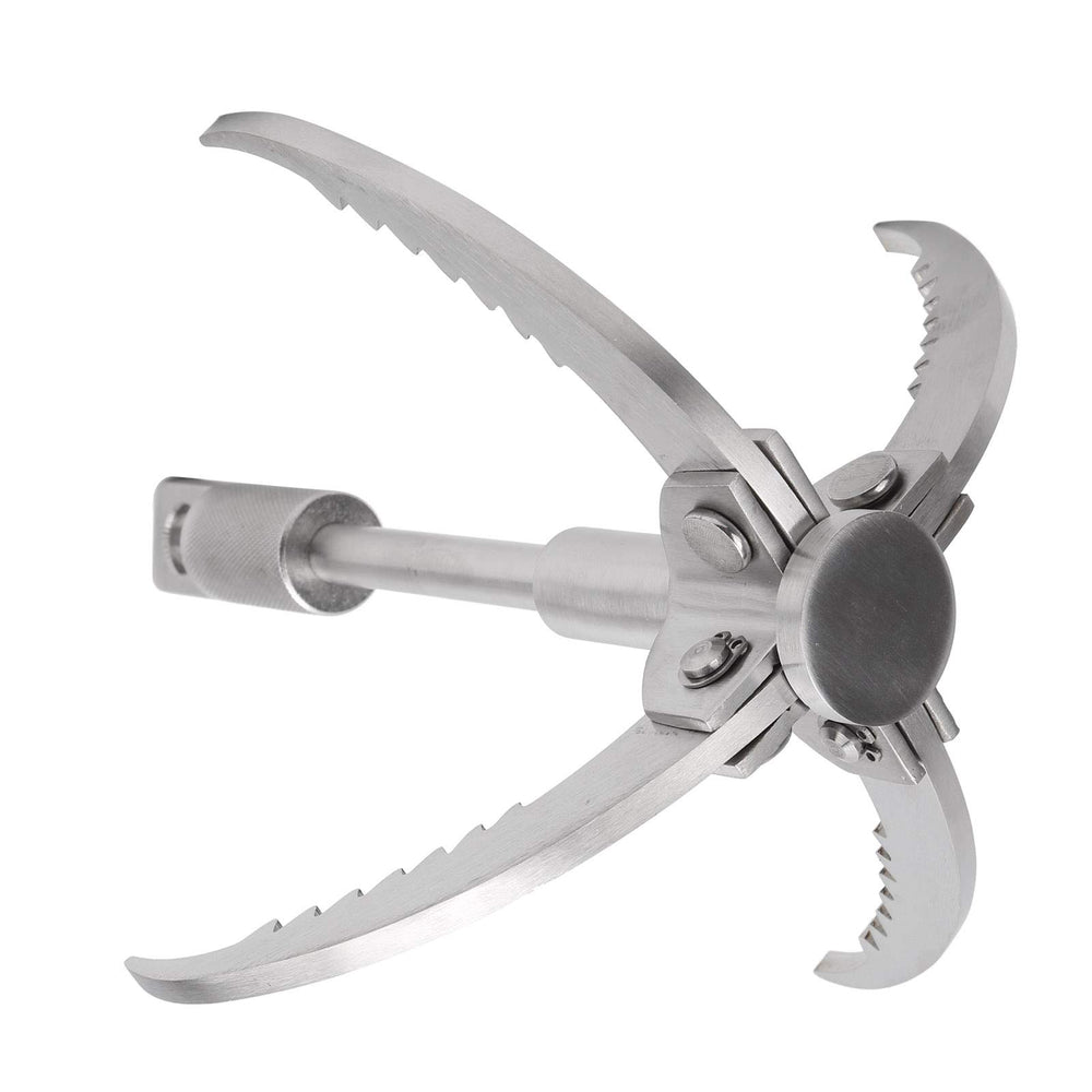Dilwe grappling hook with 1102-lb capacity for heavy loads.