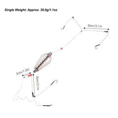 4-pack Dilwe bait cages laid out