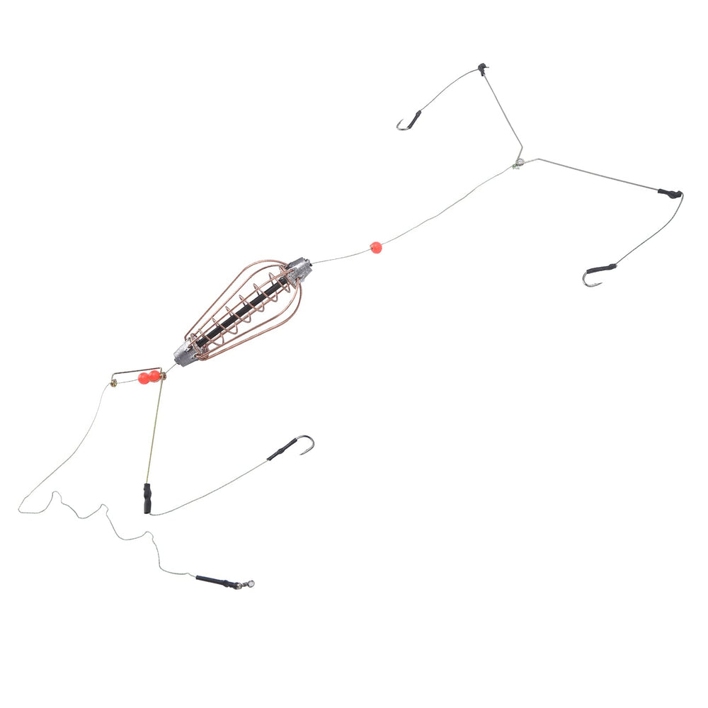 Product packaging with 4 bait cages