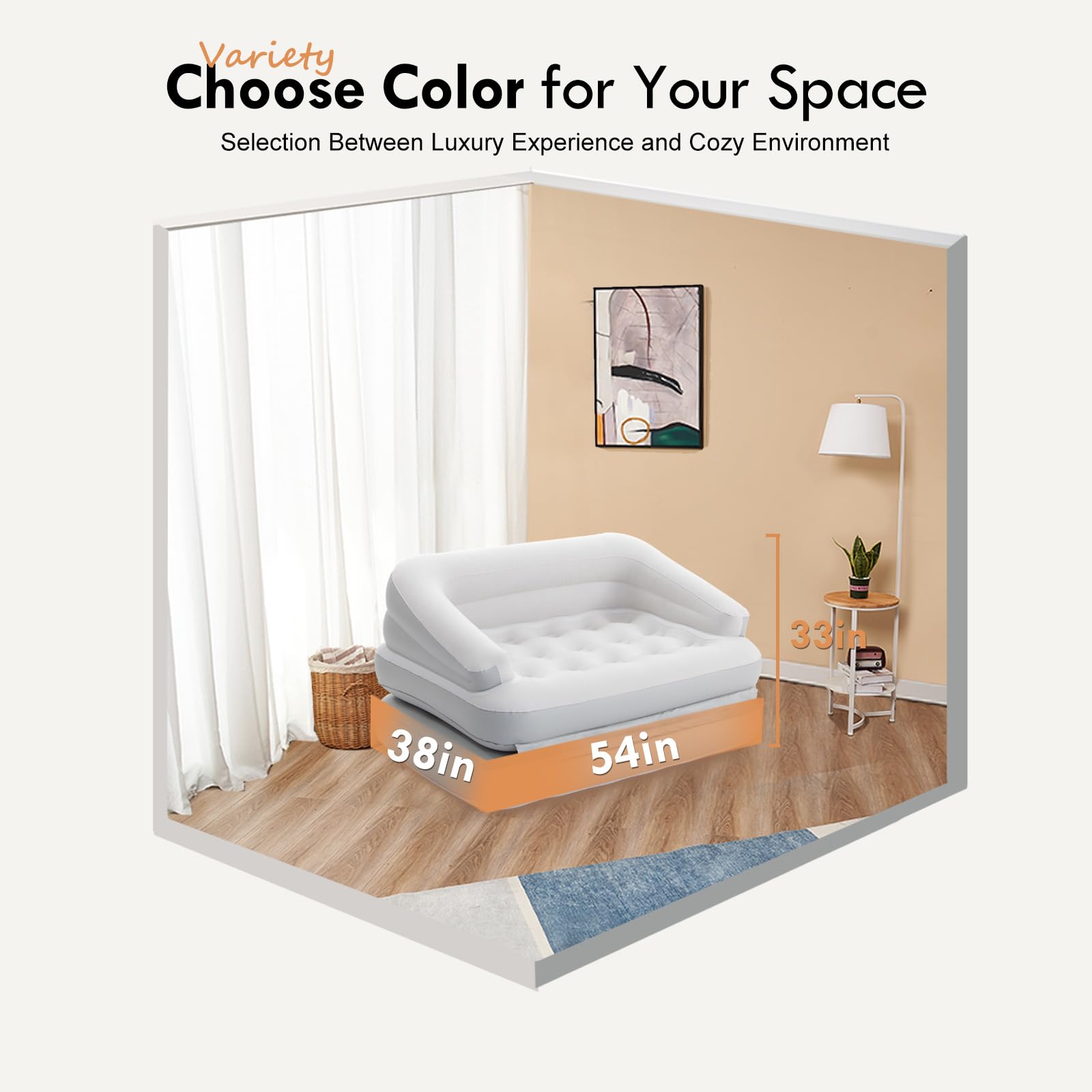 DIMAR GARDEN indoor-outdoor use fits home rooms and outdoor adventures