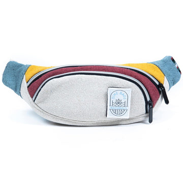 Dime Bags Maverick fanny pack full view in boho cream, ideal for hands-free travel.