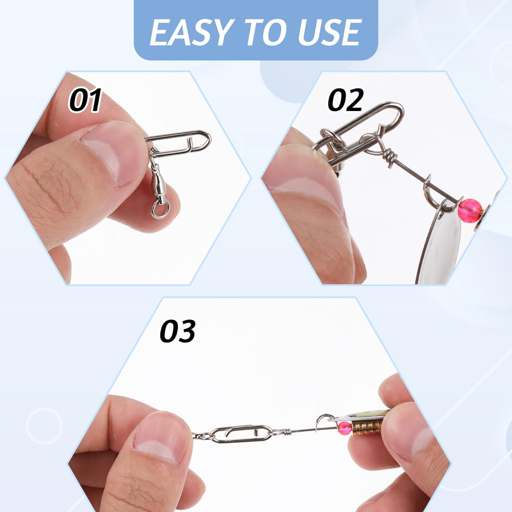 Saltwater and freshwater fishing accessories strong and corrosion resistant