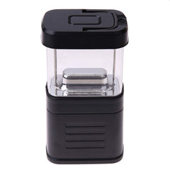 Dioche compact ABS lantern delivers portable brightness for outdoor activities.