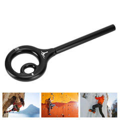 Dioche aluminum alloy descender close-up highlighting high-strength construction