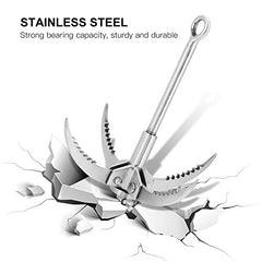Premium stainless steel construction resists wear in harsh environments.