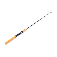 Dioche telescopic rod extended for versatile freshwater and ice fishing, smooth line control.