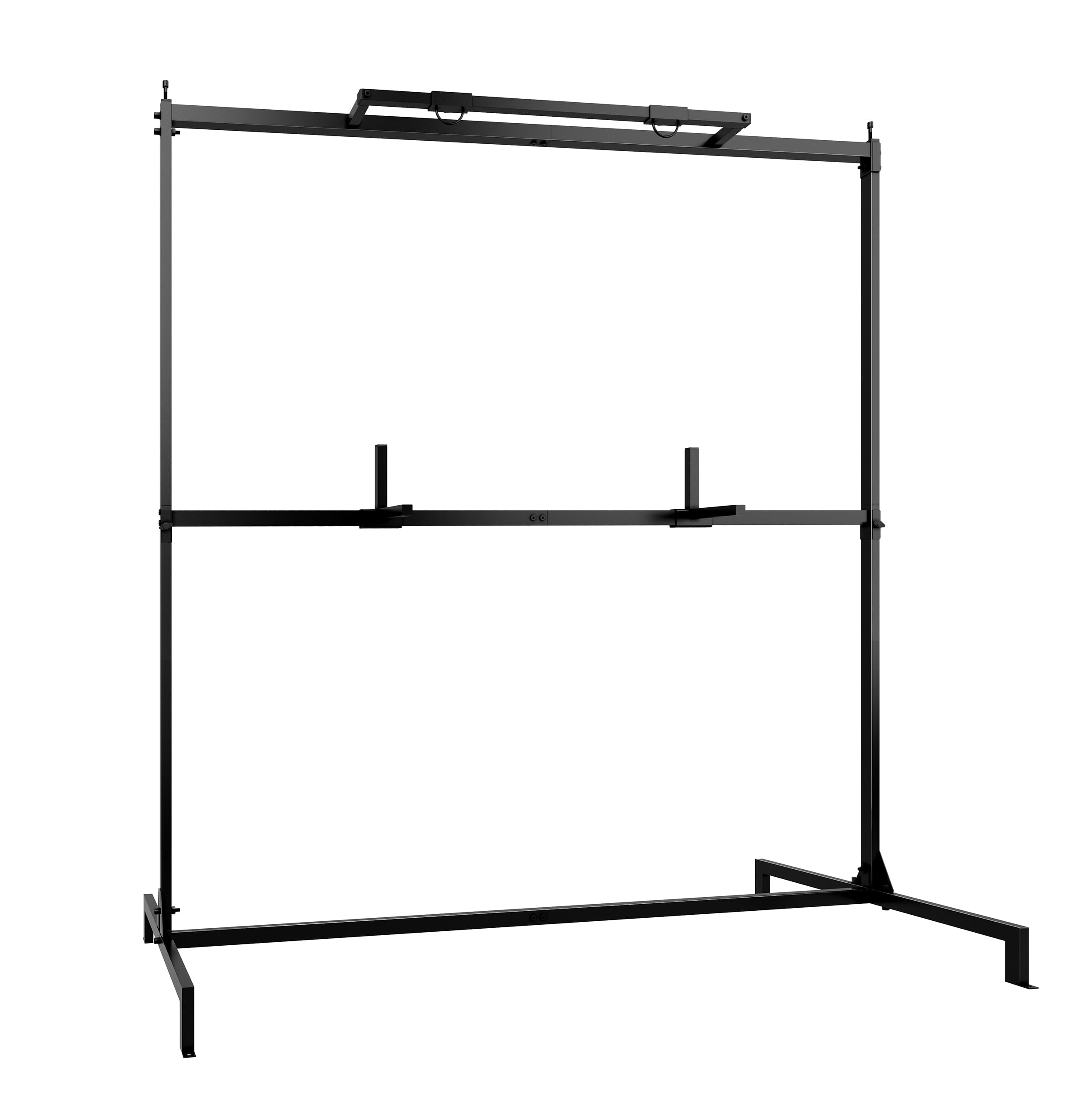 DIOLILI Archery Stand front view showcases a sturdy frame for versatile indoor/outdoor practice.