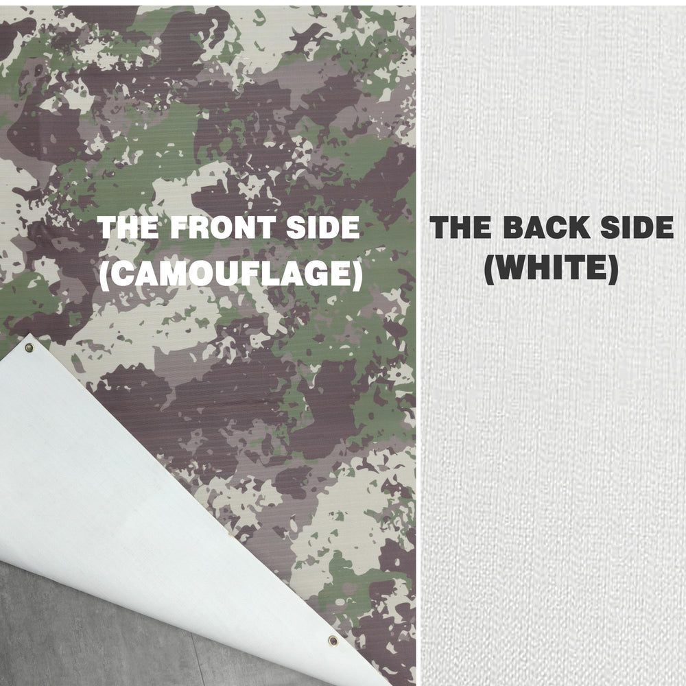 DIOLILI camouflage backstop 5x10ft creates ample space and helps protect your practice area.