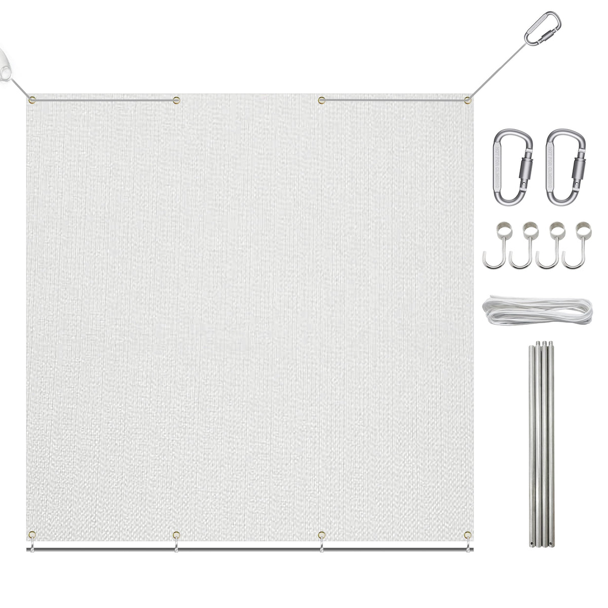Diolili slingshot backstop 5x5ft shields your practice space with durable fiber cloth.