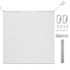 Diolili slingshot backstop 5x5ft shields your practice space with durable fiber cloth.