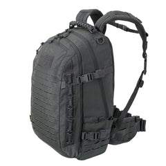 Direct Action Dragon Egg Enlarged Shadow Grey 30L front view shows organized compartments for daily carry.