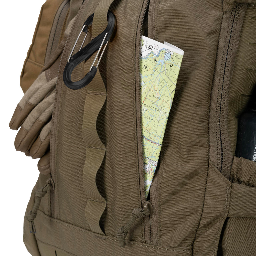 Direct Action Halifax Small Backpack exterior MOLLE/PALS on sides and bottom