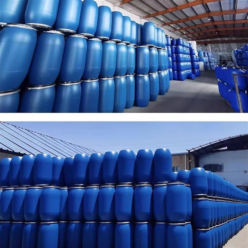 DIROVO barrel with red seal suitable for pickling and rainwater use.