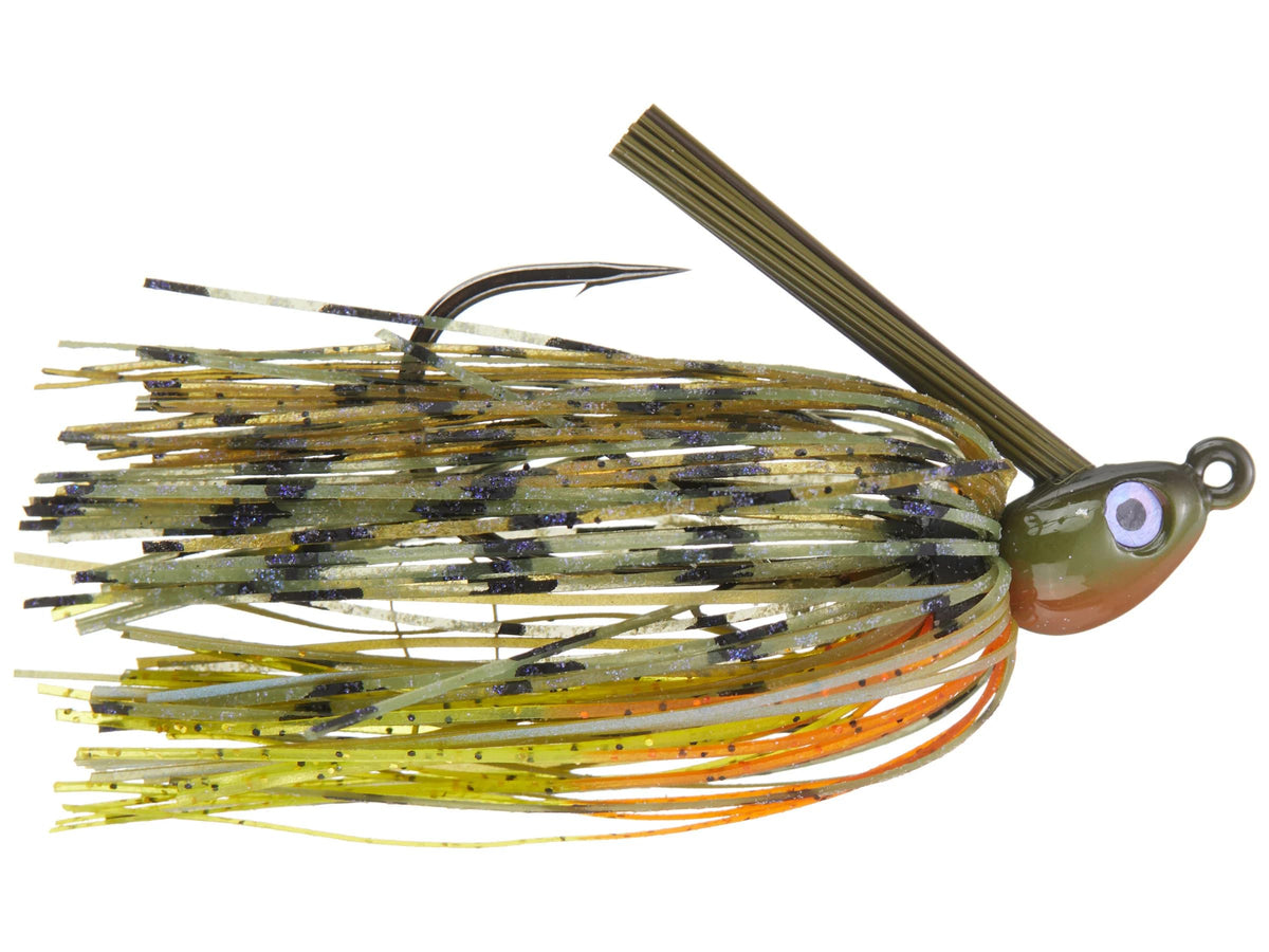 Dirty Jigs CSBG-516 Bluegill compact swim jig with lifelike motion.