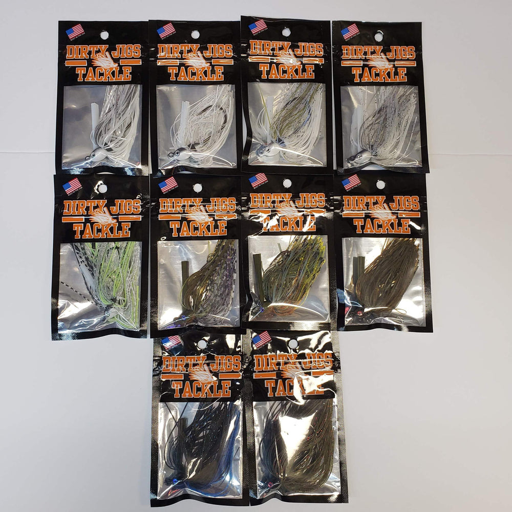 Dirty Jigs CSBG-516 Bluegill compact swim jig with forward balance for Alabama Shake.