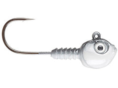 Dirty Jigs Guppy Head Gizzard Shad jig ready for casting and catching bass in fresh water.