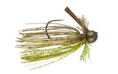 Dirty Jigs Luke Clausen Finesse Jig with 60° low-profile hook for solid bites.