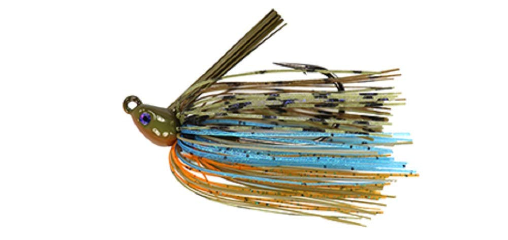 Dirty Jigs No-Jack Swim Jig Bluegill 2 in 3/8 oz ready for heavy cover