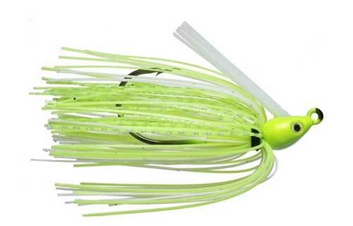 Dirty Jigs SJDS-38 Swim Jig moves smoothly through vegetation for weedier water retrieves