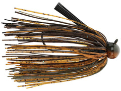 Dirty Jigs TLFFCAC-38 football jig with Canterbury Craw trailer for precise casting and steady retrieves