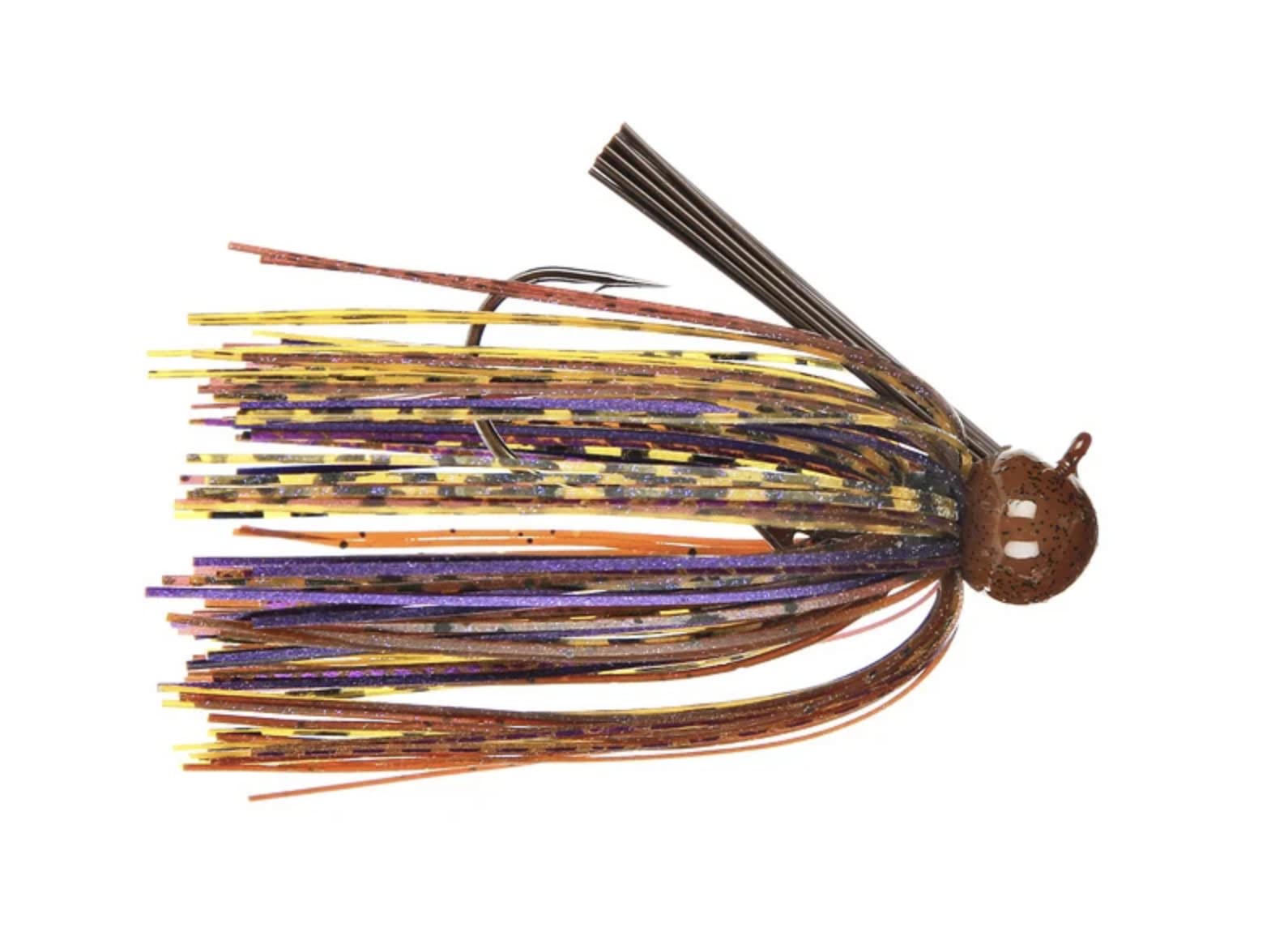 Trailer keeper feature on Dirty Jigs TLFFGRP-38 football jig