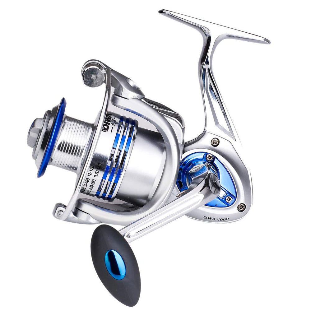 Diwa spinning reel designed for ice fishing readiness.
