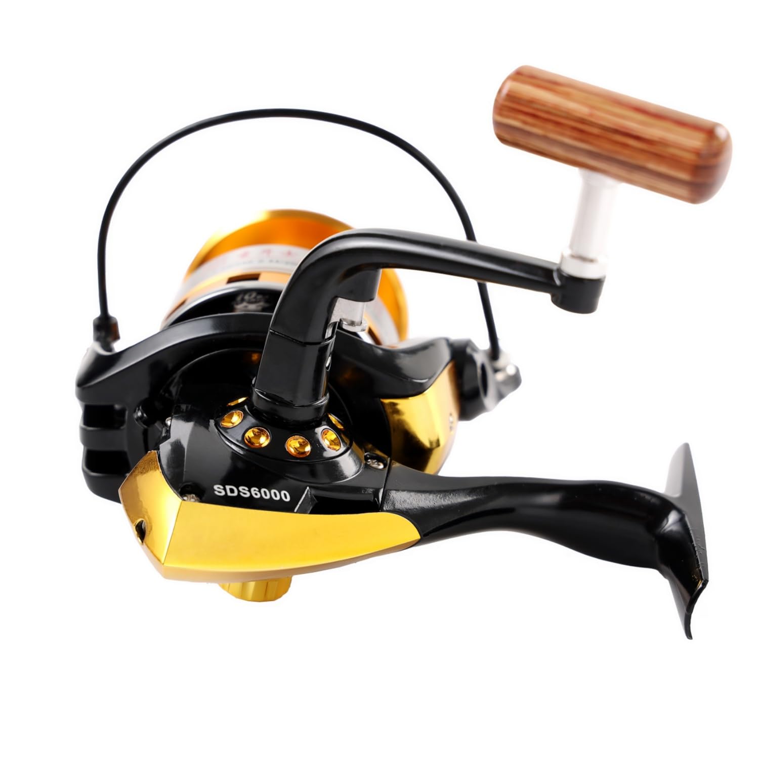 Diwa 6000 black hollow frame shows lightweight design for long sessions