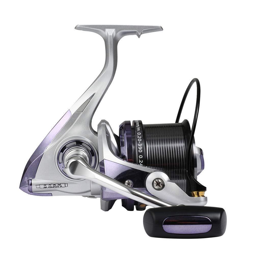 Diwa spinning reels 8000 drag test shows power for big freshwater or saltwater fish.