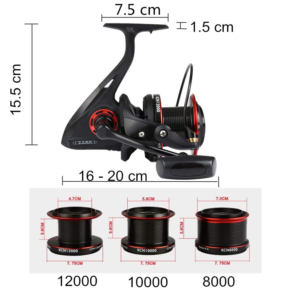 Diwa spool with shark-fin aluminum design enables longer braid capacity and fewer backing lines.