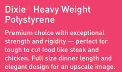 Dixie individually wrapped cutlery set for hygienic handling