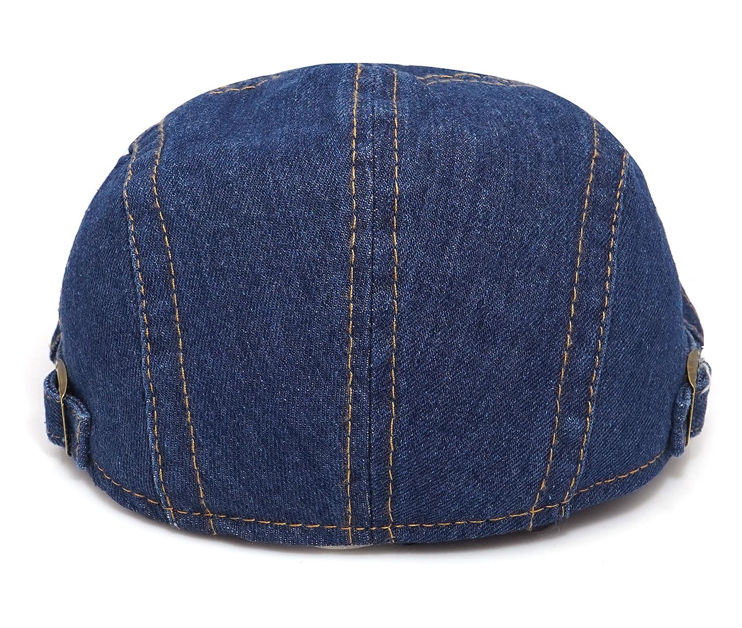 Fabric detail: 80% cotton 20% polyester for denim newsboy cap