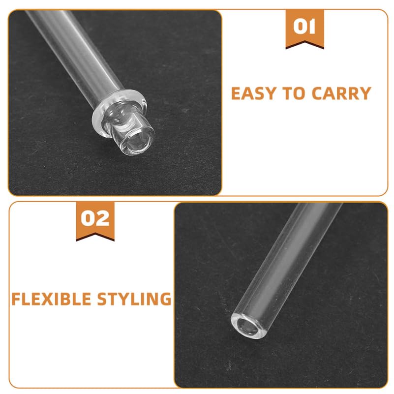 DIYEAH glass wick holder tube multi-lamp compatible for various models