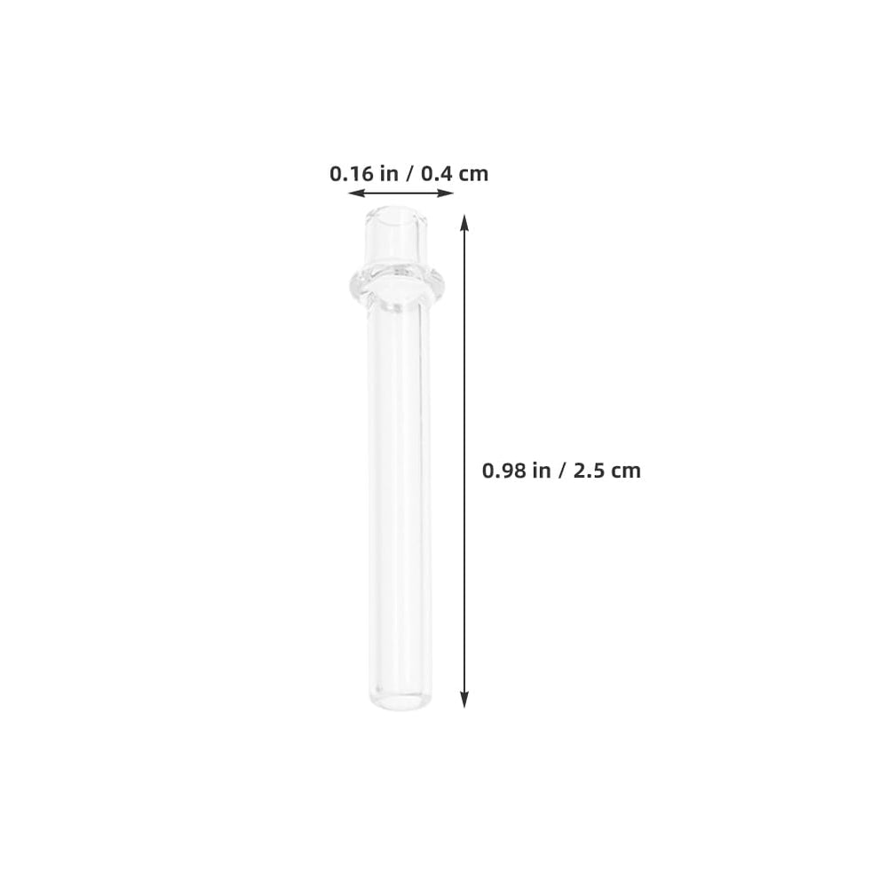DIYEAH wick holder tube durable design fits long-lasting lamps