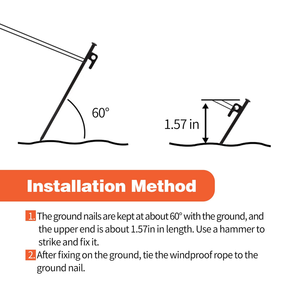 DkOvn rubber-handled hammer provides secure grip in cold conditions.