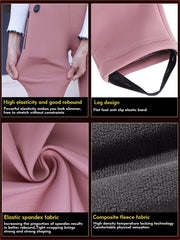 DLLDLGG heated pants removable belts showcased for stylish fit