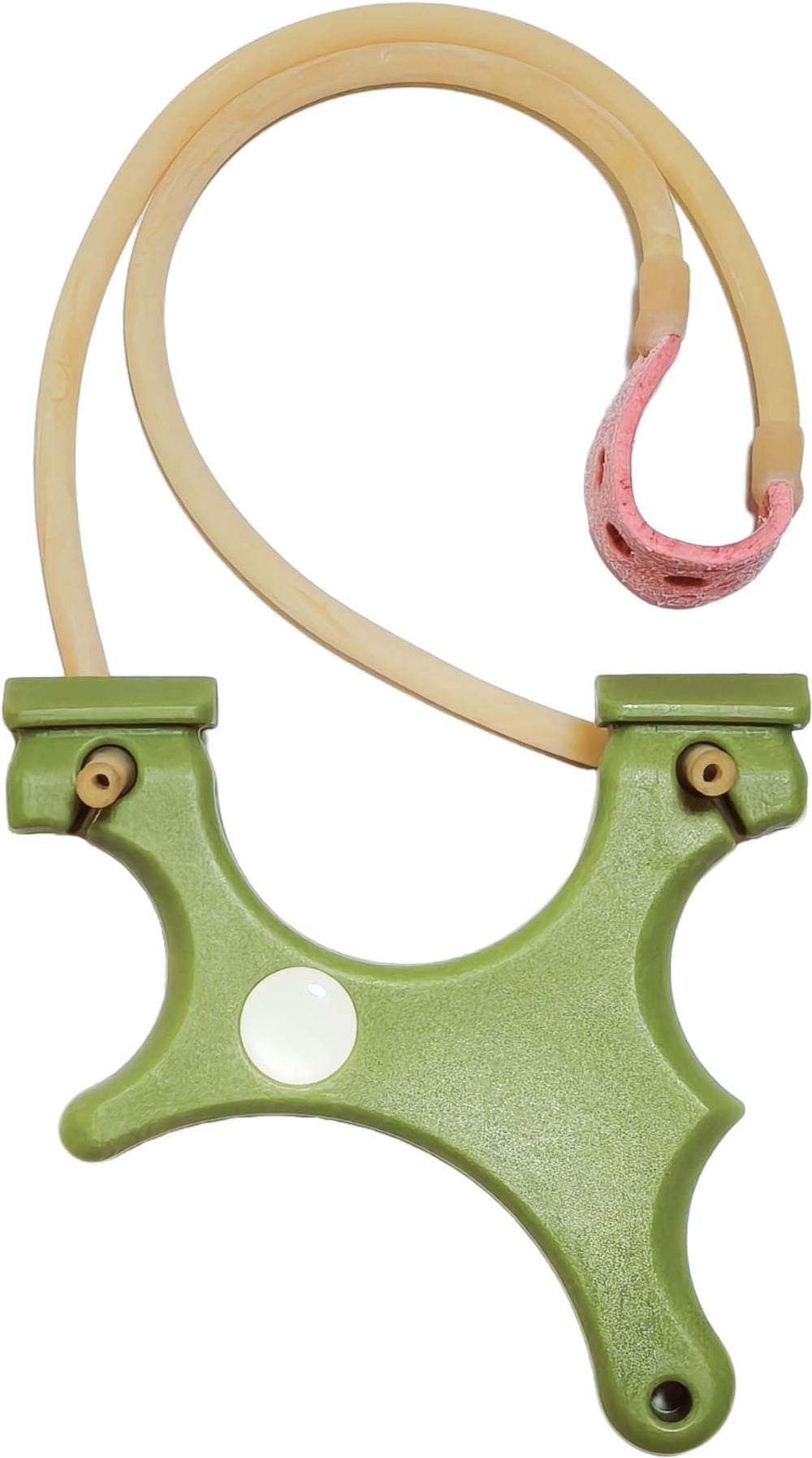 DLWCN mini slingshot with flat band for precise target practice on the go.