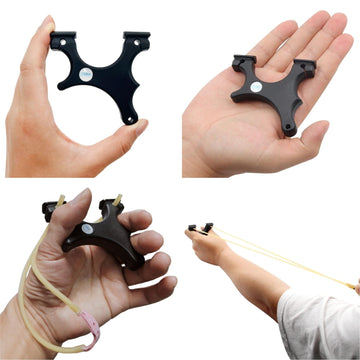 DLWCN slingshot round band setup ideal for versatile practice.