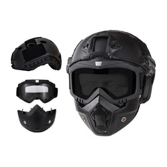 DLXARSOT airsoft helmet with NVG mount enables versatile accessory setup