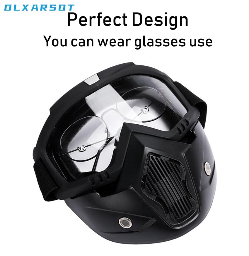 DLXARSOT mask using TPU and PC for lightweight durability.