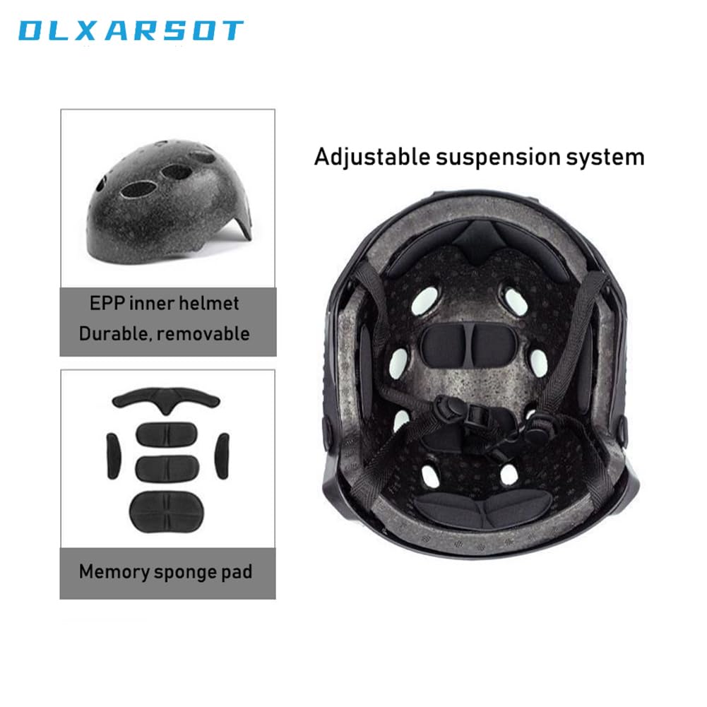DLXARSOT six EVA pads and breathable vents improve long-session comfort