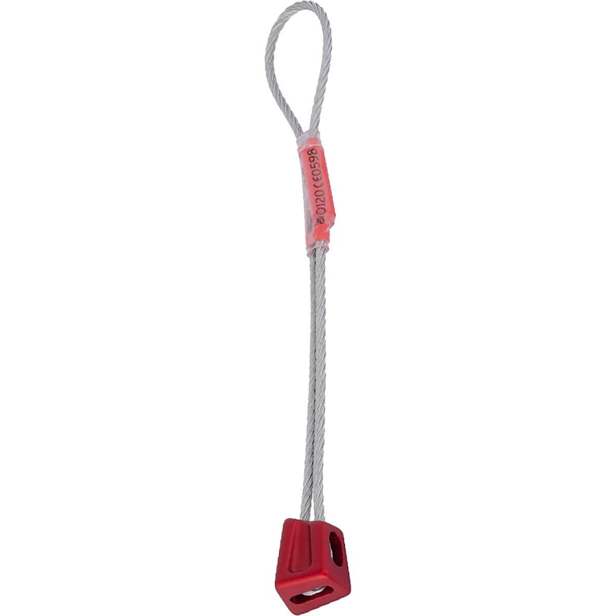 DMM Alloy Offsets Red 9 front view highlights compact offset stopper design.