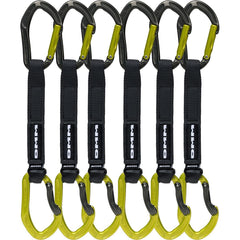 DMM Alpha Sport Quickdraw gate focus enables smoother clipping on steep routes