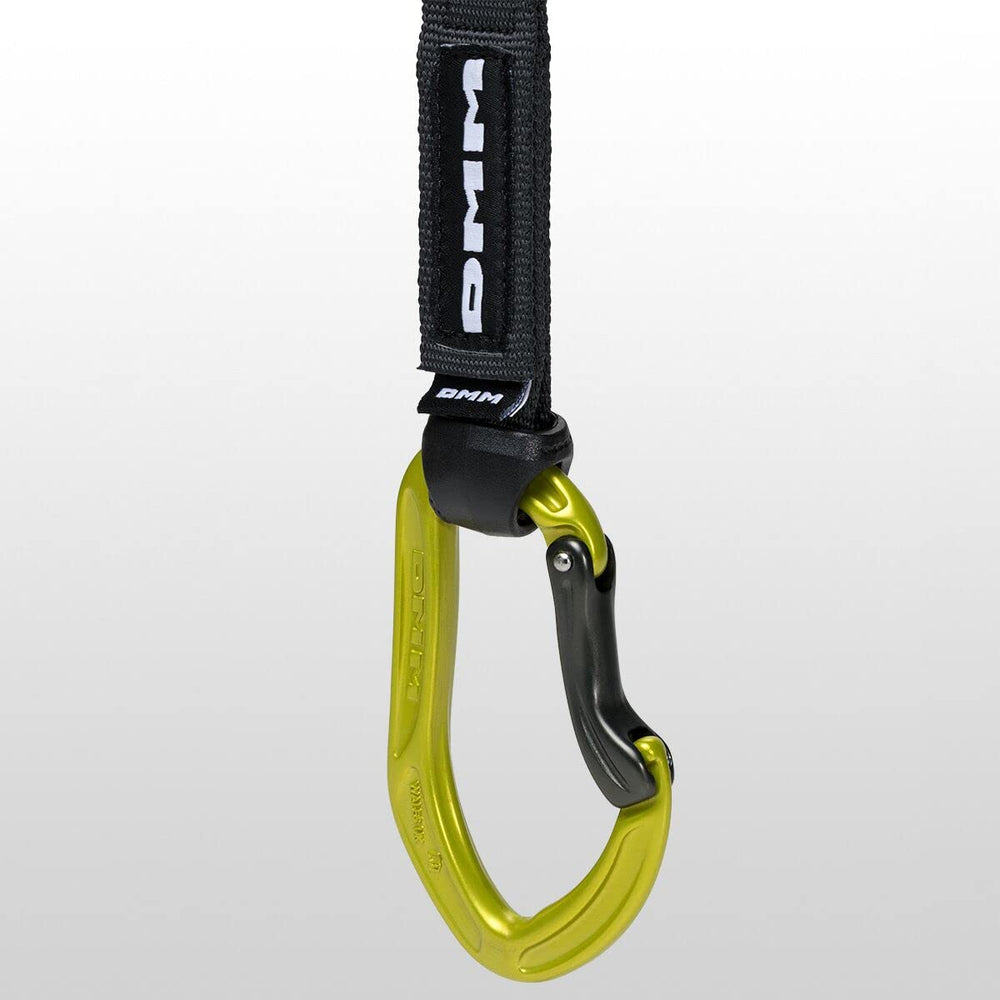 DMM Alpha Sport Quickdraw krab focus highlights strength and reliable rope management