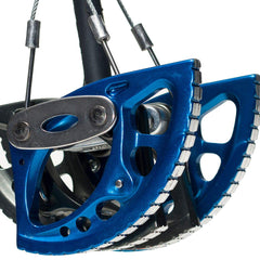 DMM Dragon 2 Cam thumb press enhances safe, comfortable handling.