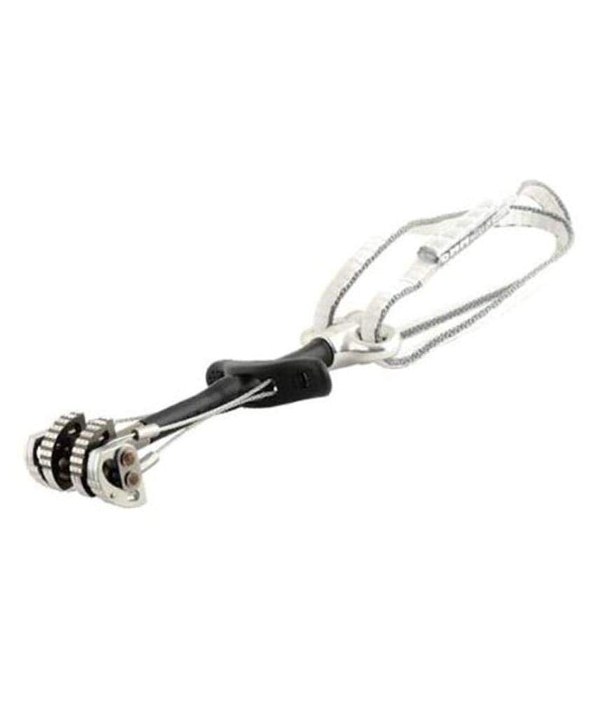 DMM Dragon Cams extendable sling reduces rope drag on climbs