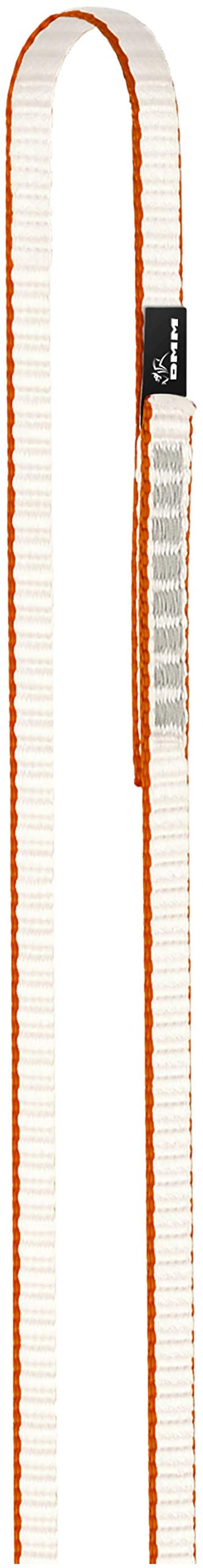 DMM Dynatec Open Sling 11mm orange with a slim profile for narrow threads.